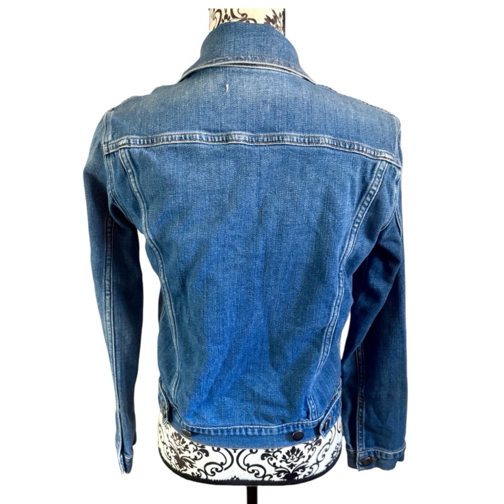 FRAME Le Vintage Denim Blue Jacket - Watham Way - Picture 4 of 12